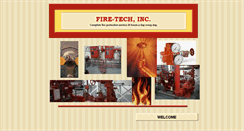 Desktop Screenshot of firetech-inc.com
